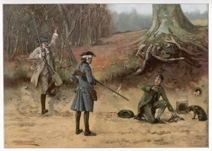 Framed Print : Poacher Caught Framed Print : Poacher Caught