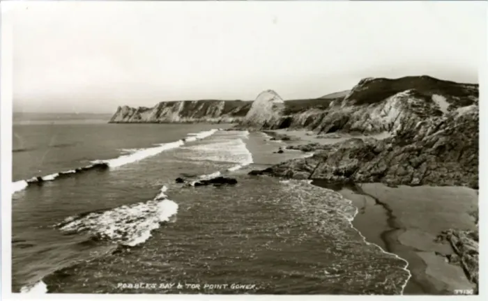 Framed Print : Pobbles Bay, Three Cliffs Bay, Glamorgan Framed Print : Pobbles Bay, Three Cliffs Bay, Glamorgan