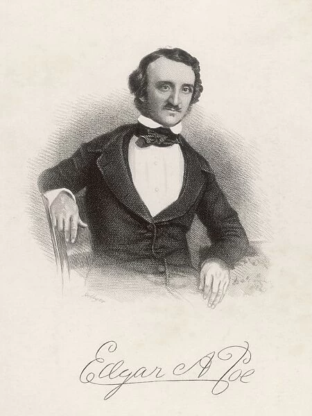Poe (Hollyer). EDGAR ALLAN POE American writer