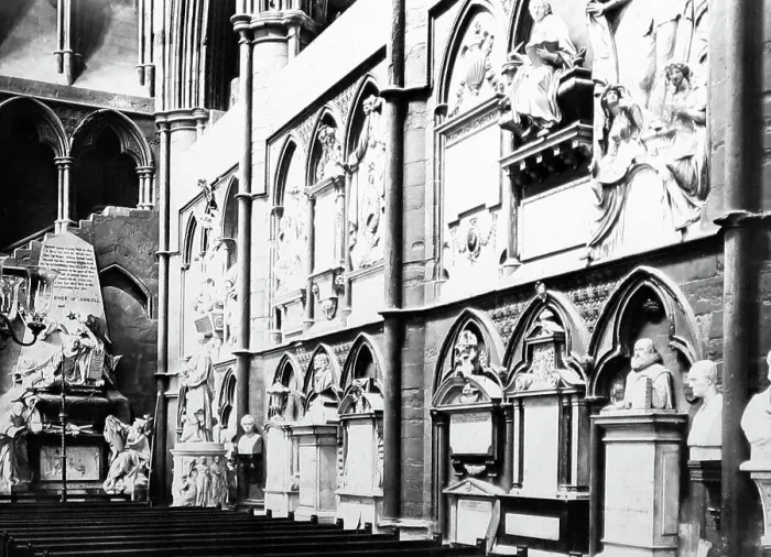 Framed Print : Poets Corner, Westminster Abbey, London Framed Print : Poets Corner, Westminster Abbey, London