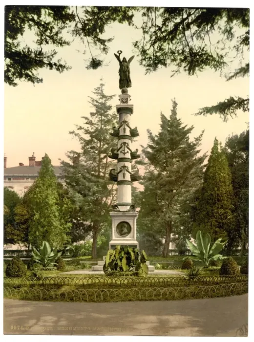Framed Print : Pola, Maximilians Monument, Istria, Austro-Hungary Framed Print : Pola, Maximilians Monument, Istria, Austro-Hungary