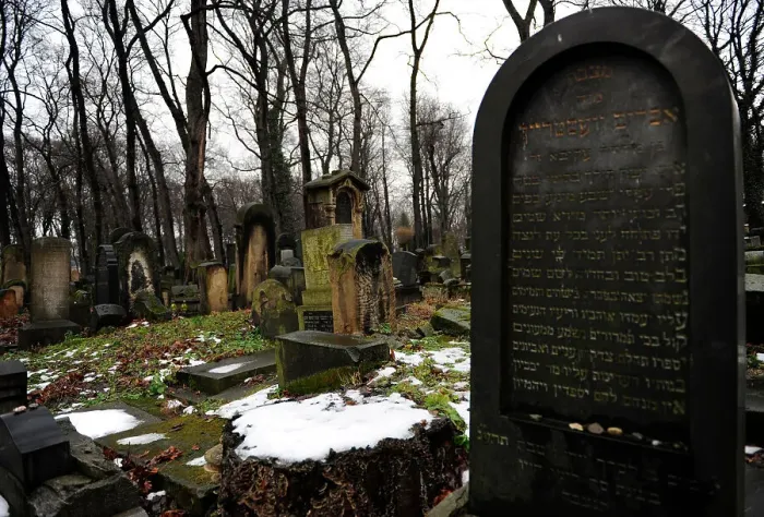 Framed Print : Poland. Krakow. Jewish cemetery Framed Print : Poland. Krakow. Jewish cemetery