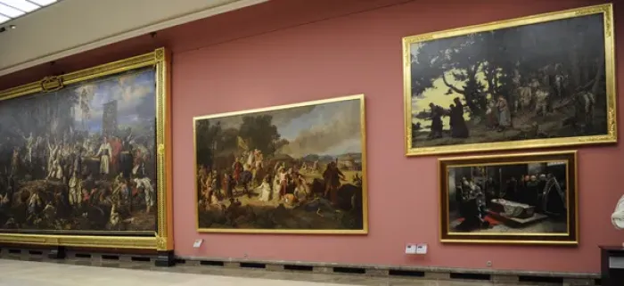 Framed Print : Poland. Krakow. The National Museum. Inside Framed Print : Poland. Krakow. The National Museum. Inside