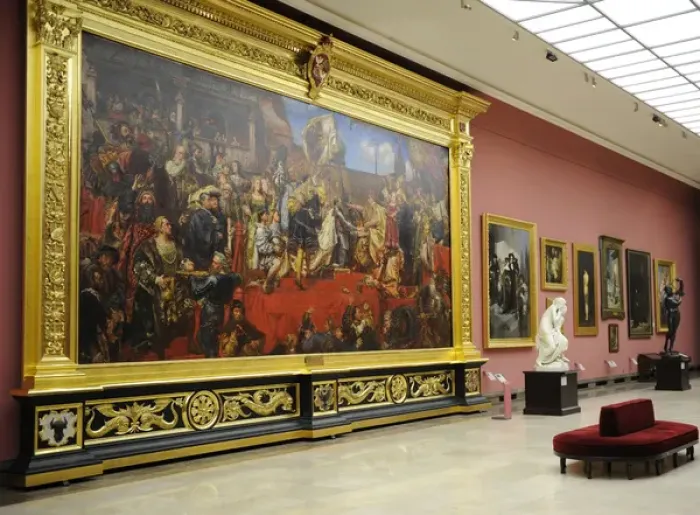 Framed Print : Poland. Krakow. The National Museum. Inside Framed Print : Poland. Krakow. The National Museum. Inside