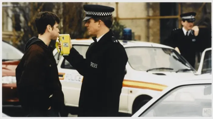 Framed Print : Police Breathaliser Framed Print : Police Breathaliser