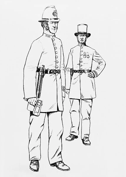 Police Uniforms 1863-65