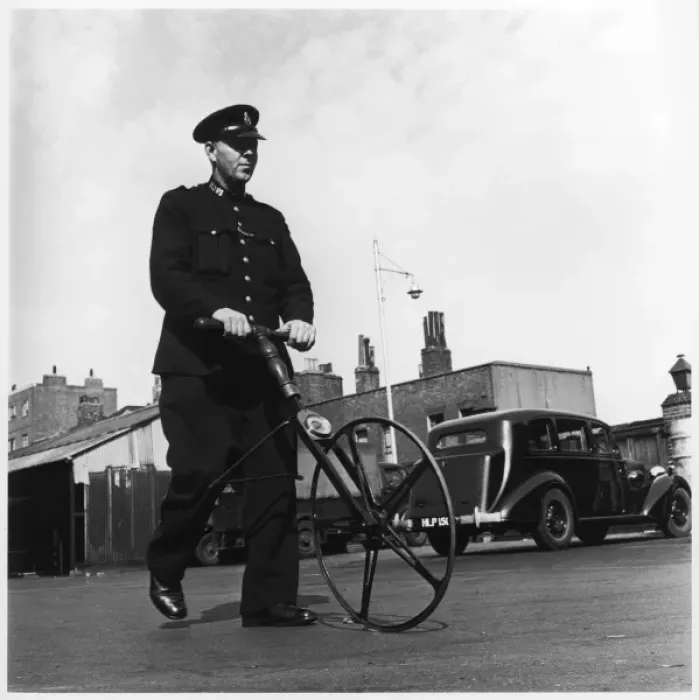 Framed Print : Policeman and Beat Wheel Framed Print : Policeman and Beat Wheel