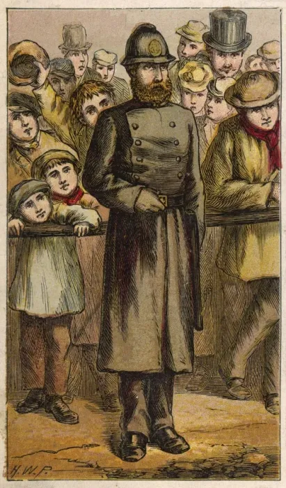 Framed Print : Policeman (Petherick) Framed Print : Policeman (Petherick)