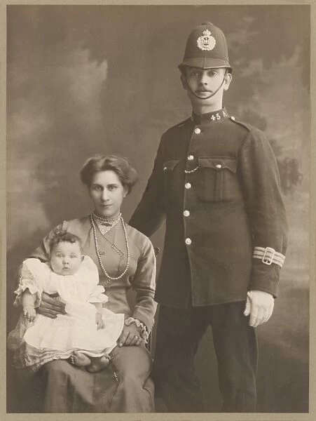 Policeman, Wife & Baby