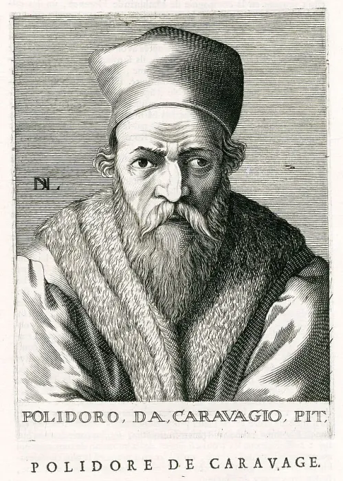 Framed Print : Polidoro De Caravagio Framed Print : Polidoro De Caravagio