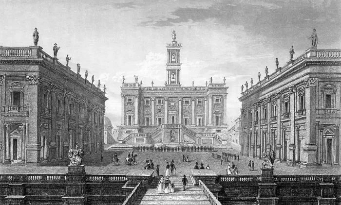 Framed Print : Polish Hq in Rome Framed Print : Polish Hq in Rome