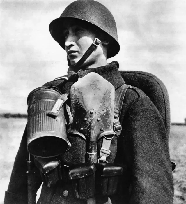Framed Print : Polish infantryman Framed Print : Polish infantryman