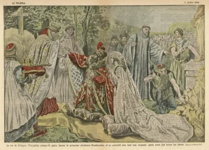 Framed Print : Polish King Converts Framed Print : Polish King Converts