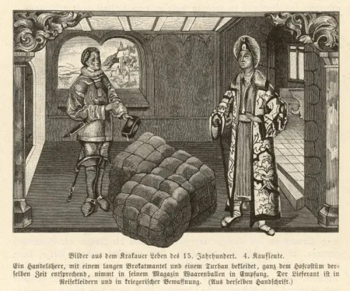 Framed Print : Polish Merchant Framed Print : Polish Merchant