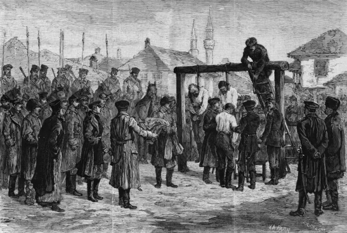 Framed Print : Polish Officers Hanged Framed Print : Polish Officers Hanged