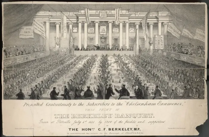 Framed Print : Political Banquet Framed Print : Political Banquet