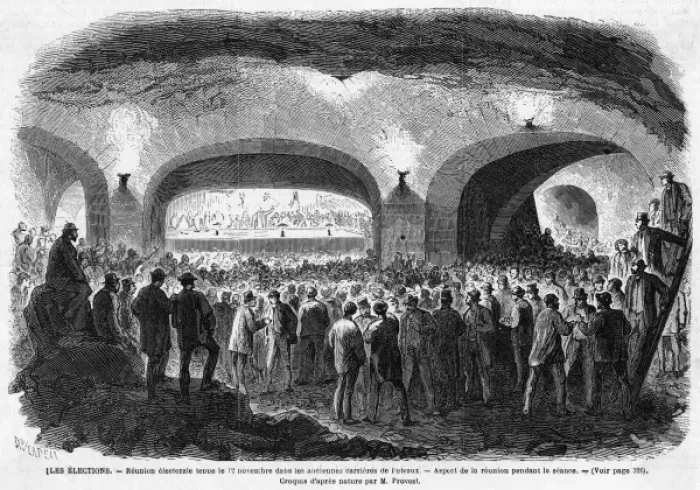 Framed Print : Political Meeting 1 Framed Print : Political Meeting 1