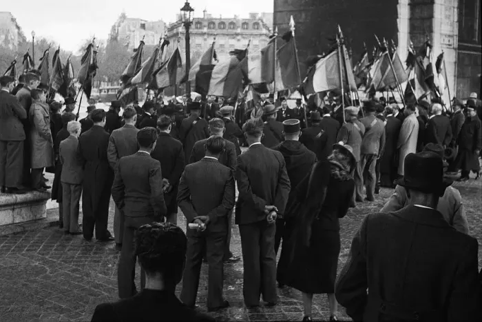 Framed Print : Political rally, Paris, France Framed Print : Political rally, Paris, France