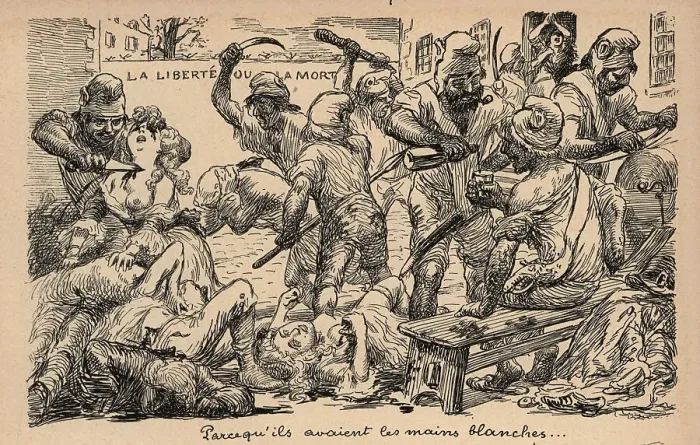 Framed Print : Politics!. This sketch shows a band of what must be criminals Framed Print : Politics!. This sketch shows a band of what must be criminals
