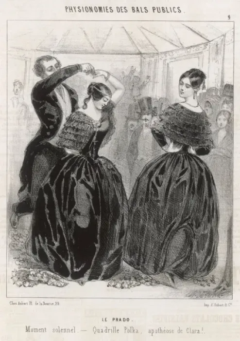 Framed Print : The Polka-Quadrille Framed Print : The Polka-Quadrille