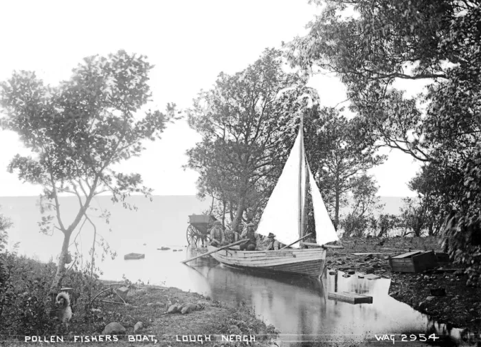 Framed Print : Pollen Fishers Boat, Lough Neagh Framed Print : Pollen Fishers Boat, Lough Neagh