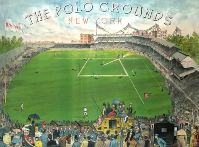 Framed Print : The polo grounds. New York Framed Print : The polo grounds. New York