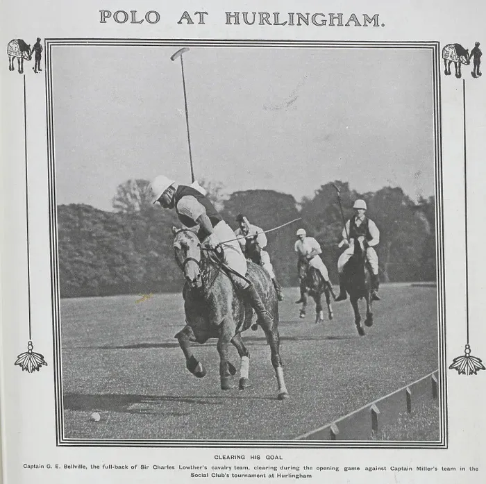 Framed Print : Polo players Framed Print : Polo players