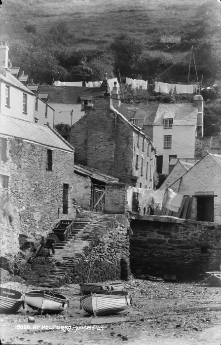 Framed Print : At Polperro Framed Print : At Polperro