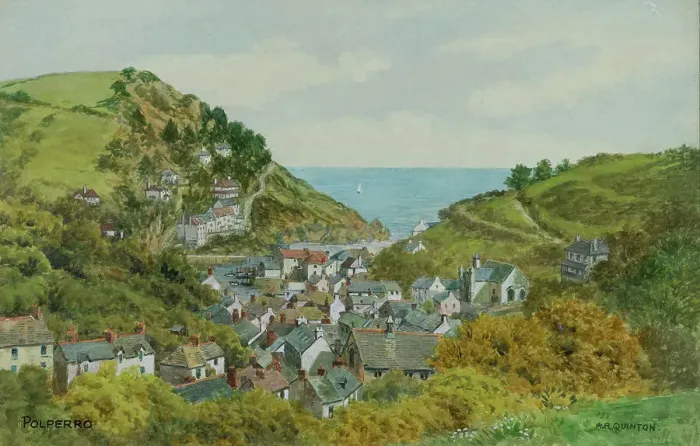 Framed Print : Polperro, Cornwall Framed Print : Polperro, Cornwall