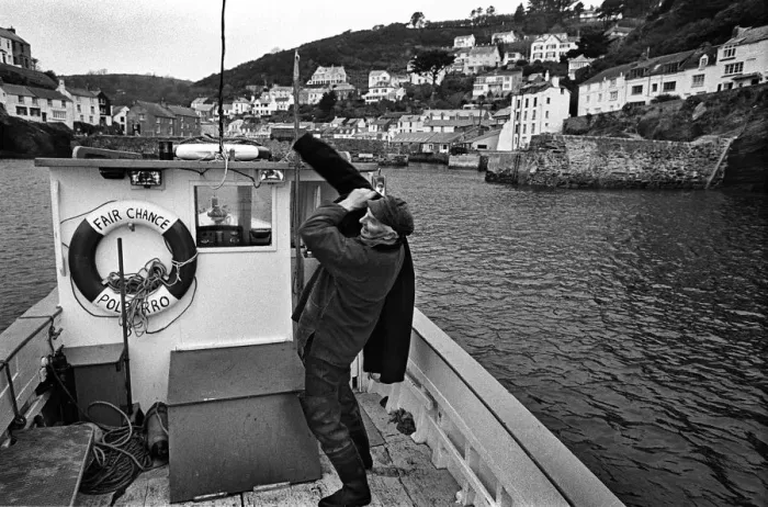 Framed Print : Polperro lobster fisherman Framed Print : Polperro lobster fisherman