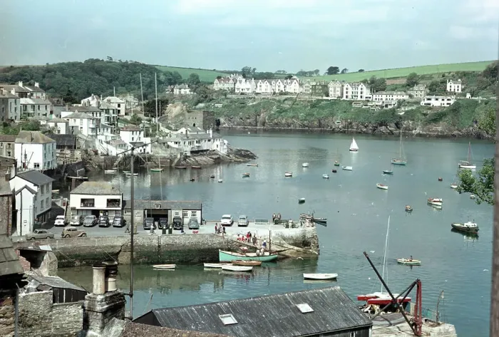 Framed Print : Polruan Quay, Fowey Framed Print : Polruan Quay, Fowey