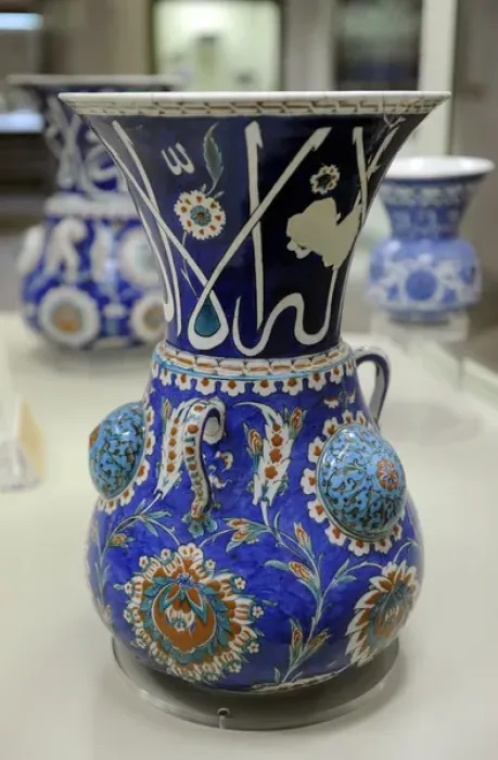 Framed Print : Polychrome mosque lamp. From Sokollu Mehmed Pasha Mosquee, 1 Framed Print : Polychrome mosque lamp. From Sokollu Mehmed Pasha Mosquee, 1