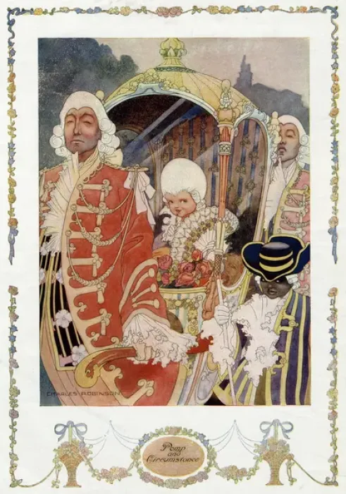 Framed Print : Pomp and Circumstance by Charles Robinson Framed Print : Pomp and Circumstance by Charles Robinson