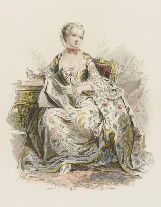 Framed Print : POMPADOUR. JEANNE-ANTOINETTE POISSON, madame de POMPADOUR, mistress of Louis XV Framed Print : POMPADOUR. JEANNE-ANTOINETTE POISSON, madame de POMPADOUR, mistress of Louis XV
