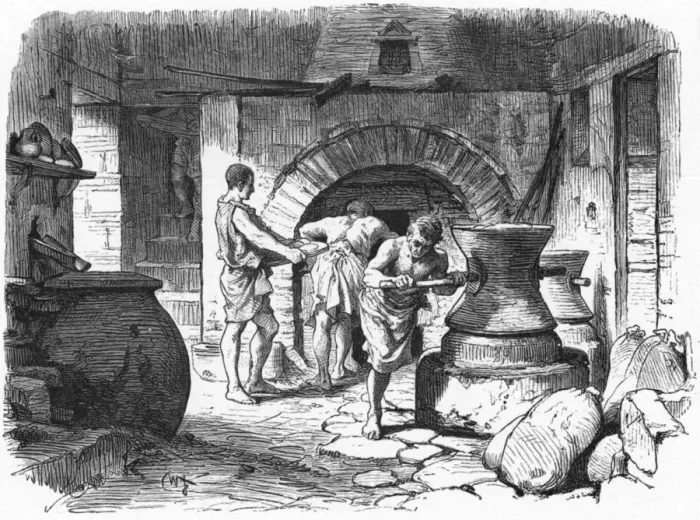 Framed Print : Pompeii Bakery Framed Print : Pompeii Bakery