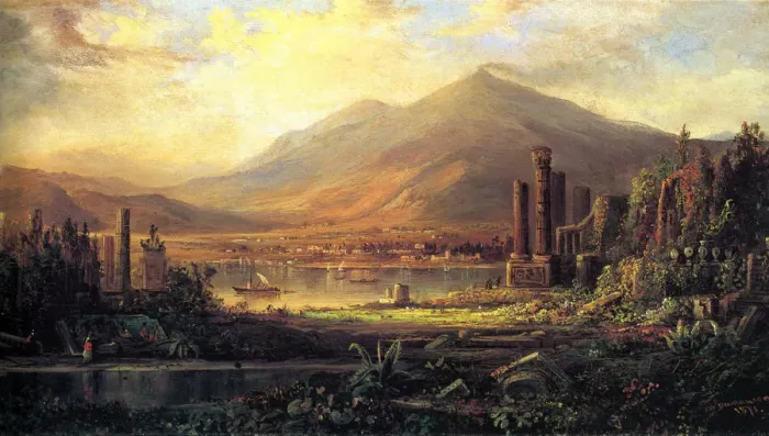 Framed Print : Pompeii Date: 1871 Framed Print : Pompeii Date: 1871