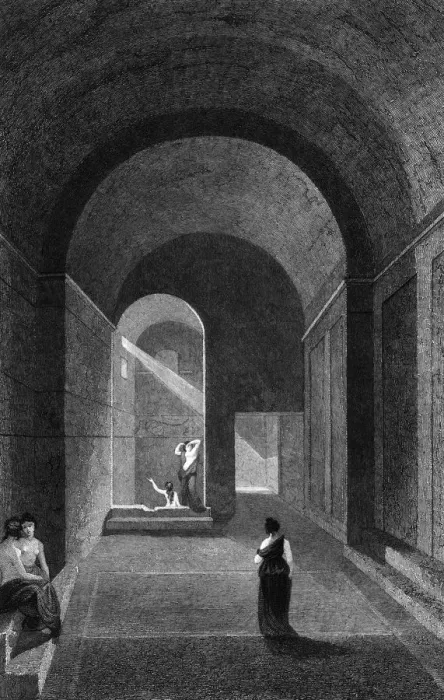 Framed Print : Pompeii Frigidarium Framed Print : Pompeii Frigidarium