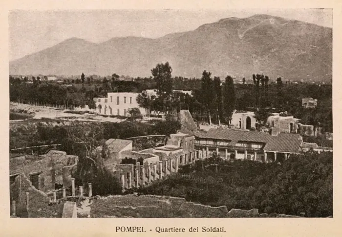 Framed Print : Pompeii - Italy - The Barracks Framed Print : Pompeii - Italy - The Barracks