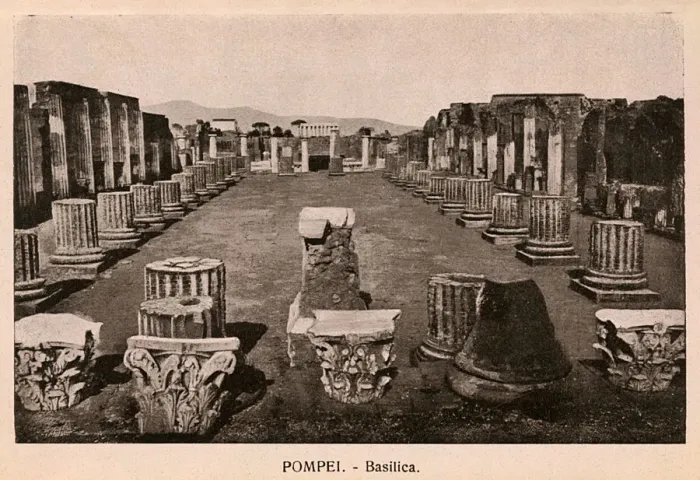 Framed Print : Pompeii - Italy - Basilica Framed Print : Pompeii - Italy - Basilica