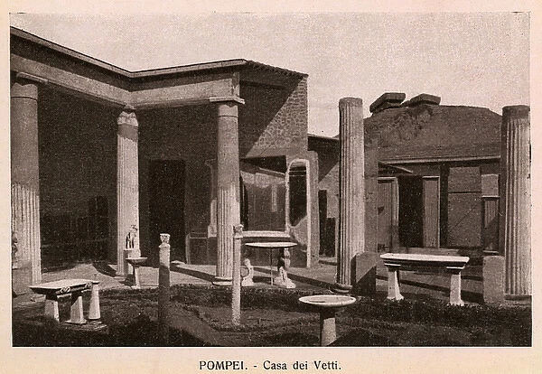 Pompeii - Italy - Casa dei Vetti