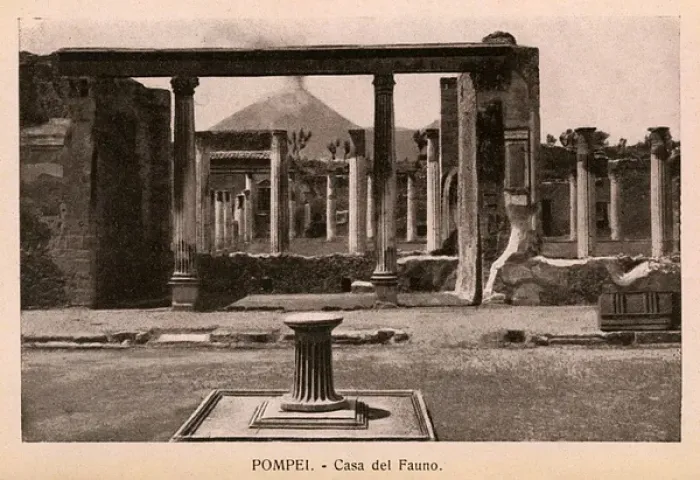 Framed Print : Pompeii - Italy - Casa del Fauno Framed Print : Pompeii - Italy - Casa del Fauno