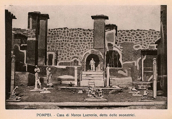 Pompeii - Italy - Casa di Marco Lucrezio