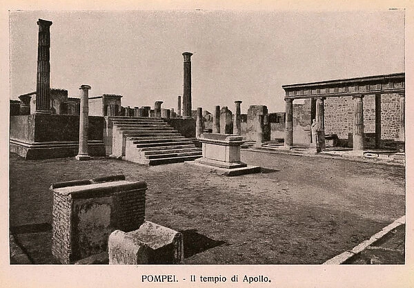 Pompeii - Italy - Il Tempio di Apollo