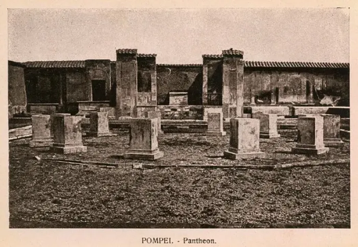 Framed Print : Pompeii - Italy - The Pantheon Framed Print : Pompeii - Italy - The Pantheon
