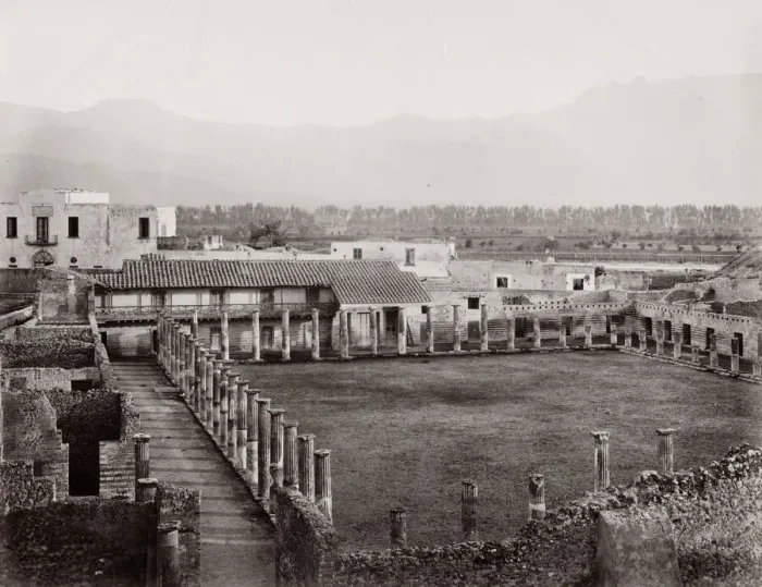 Framed Print : Pompeii, Italy, School of Gladiators Framed Print : Pompeii, Italy, School of Gladiators