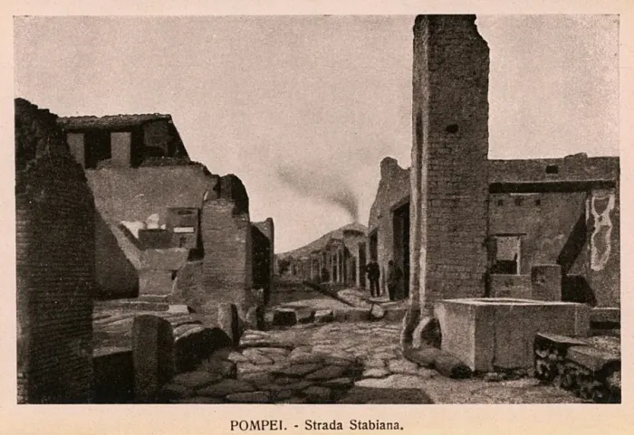 Framed Print : Pompeii - Italy - Strada Stabiana Framed Print : Pompeii - Italy - Strada Stabiana