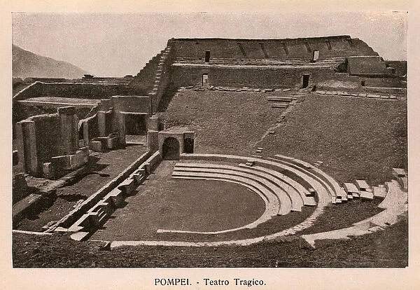 Pompeii - Italy - Teatro Tragico