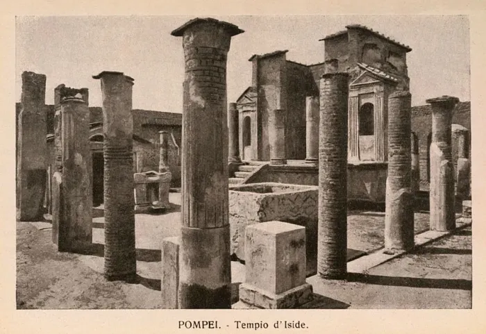 Framed Print : Pompeii - Italy - Temple of Isis Framed Print : Pompeii - Italy - Temple of Isis