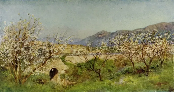 Framed Print : Pompeii in Spring Framed Print : Pompeii in Spring
