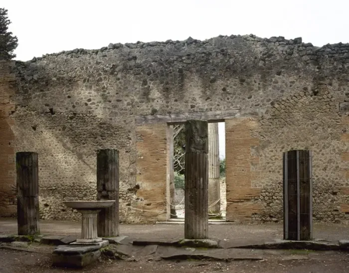 Framed Print : Pompeii. Triangular Forum Framed Print : Pompeii. Triangular Forum